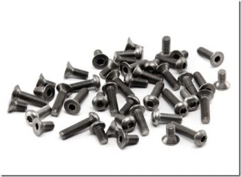 Titanium screw set V10 (72)